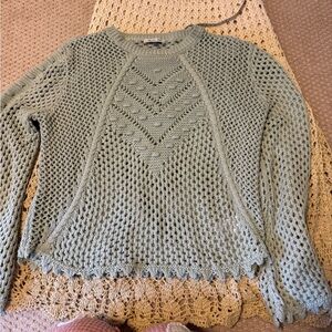 NWT ANOTHER LOVE crochet sweater.
